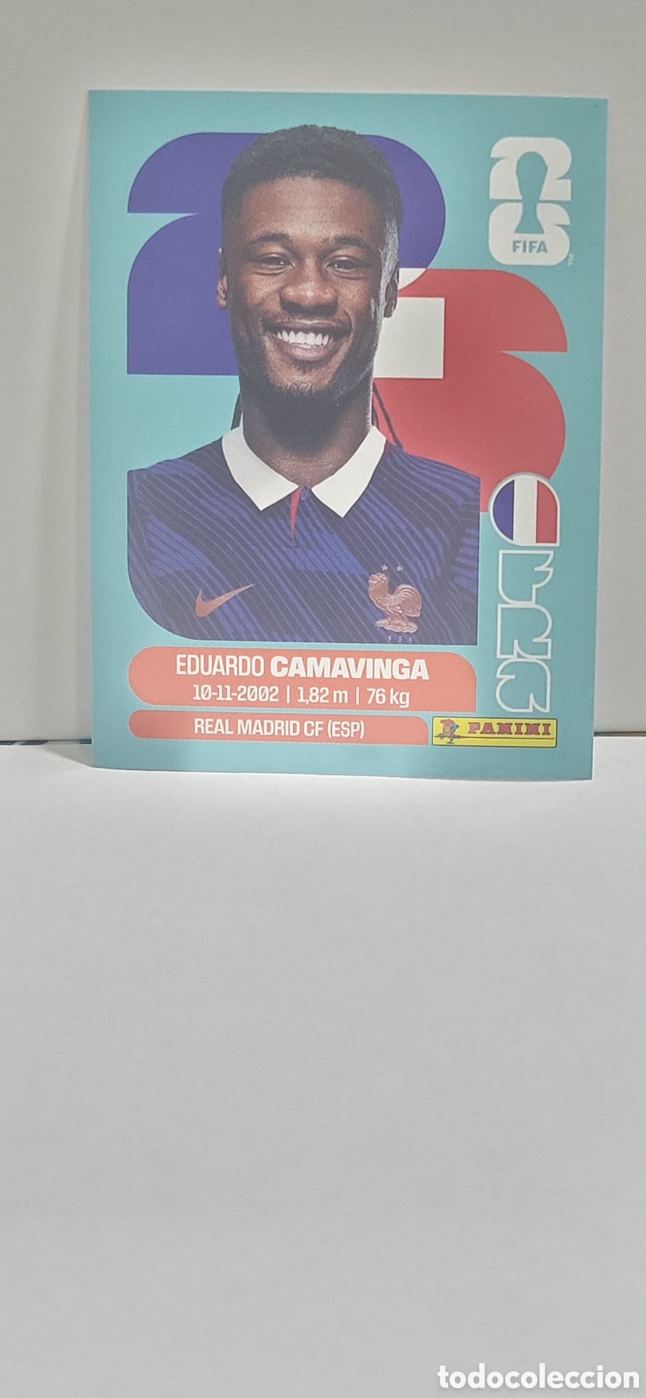 Collectionnisme Cartes &agrave; collectionner anciennes: CAMAVINGA FRANCIA N&ordm; 10 FIFA WORLD CUP 2026 PANINI MUNDIAL FIFA WORLD CUP