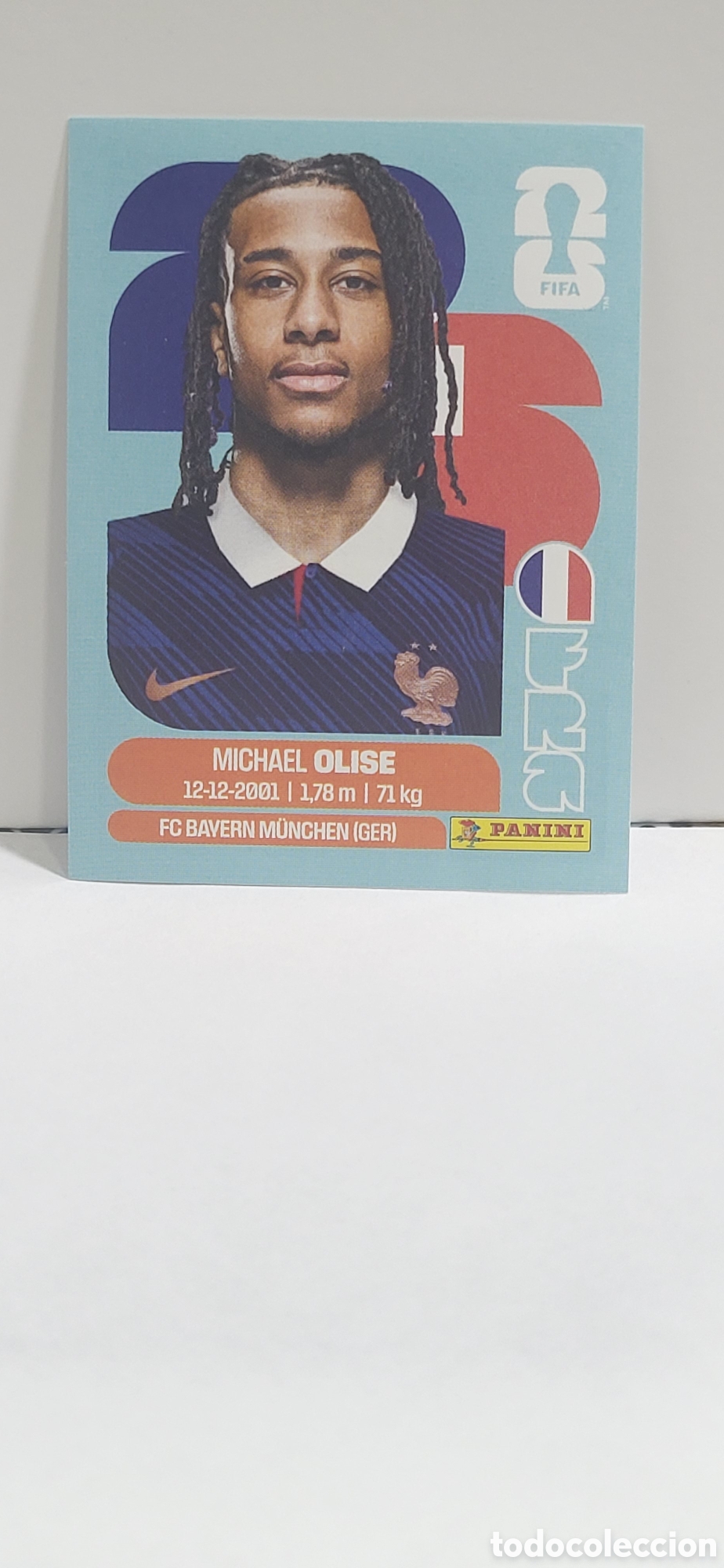 Coleccionismo Cromos antiguos: OLISE FRANCIA N&ordm; 14 FIFA WORLD CUP 2026 PANINI MUNDIAL FIFA WORLD CUP