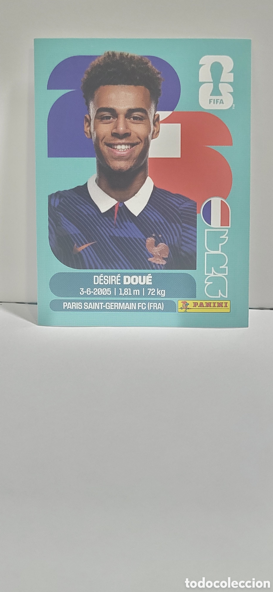 Coleccionismo Cromos antiguos: DOUE FRANCIA N&ordm; 17 FIFA WORLD CUP 2026 PANINI MUNDIAL FIFA WORLD CUP