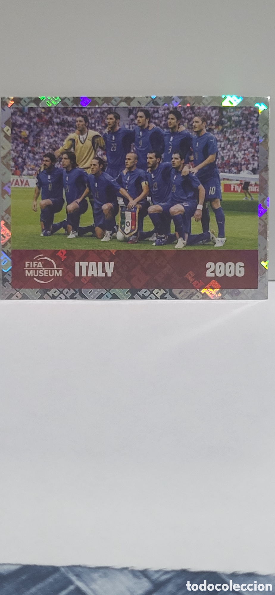 Collectionnisme Cartes &agrave; collectionner anciennes: EQUIPO ITALIA ITALY 2006 FWC 17 FIFA WORLD CUP 2026 PANINI MUNDIAL FIFA WORLD CUP