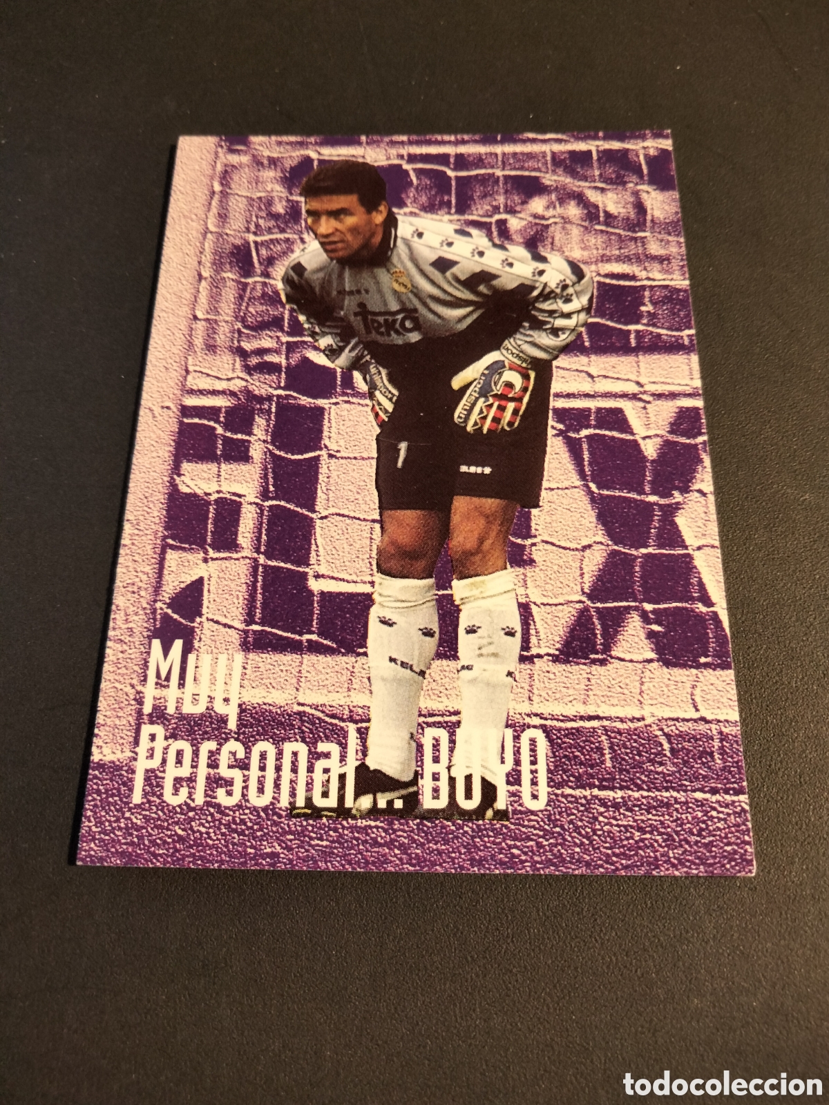 Coleccionismo Cromos antiguos: BUYO # 83 MUY PERSONAL REAL MADRID COLECCI&Oacute;N 1996/97 PANINI