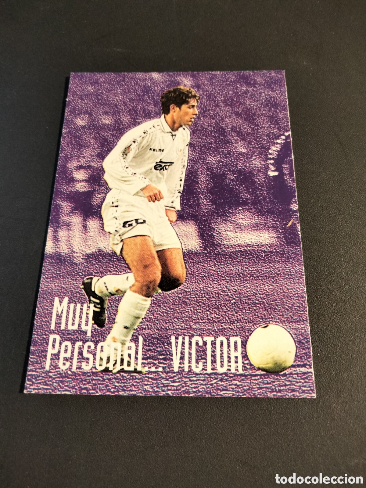 Coleccionismo Cromos antiguos: VICTOR # 105 MUY PERSONAL REAL MADRID COLECCI&Oacute;N 1996/97 PANINI