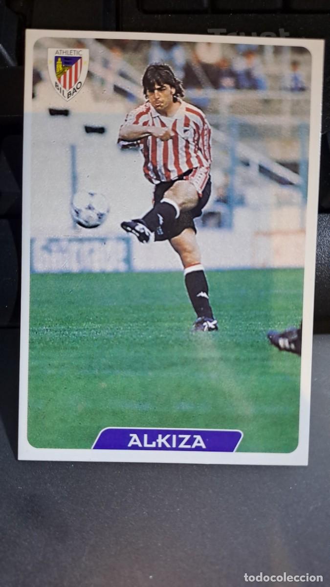 Coleccionismo Cromos antiguos: LAS FICHAS DE LA LIGA 95 96 ALKIZA 138 ATHLETIC CLUB DE BILBAO CROMO 1995 1996 MUNDICROMO