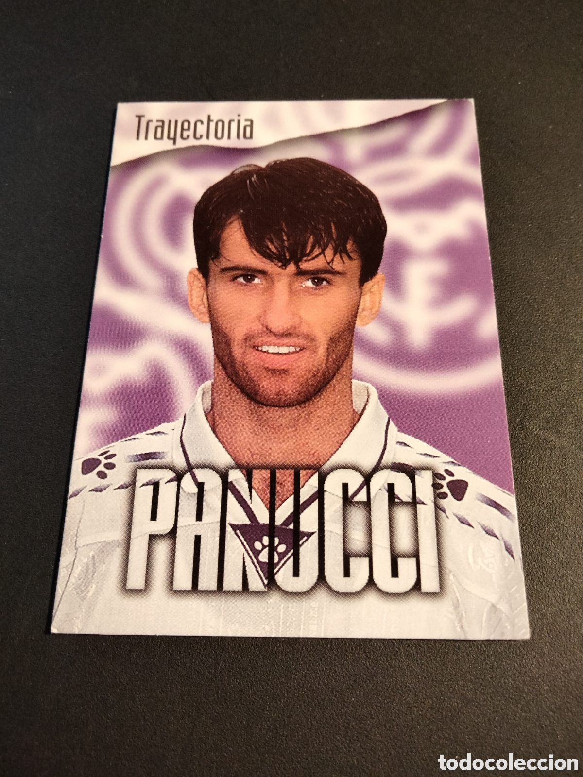 Coleccionismo Cromos antiguos: PANUCCI # 77 TRAYECTORIA REAL MADRID COLECCI&Oacute;N 1996/97 PANINI