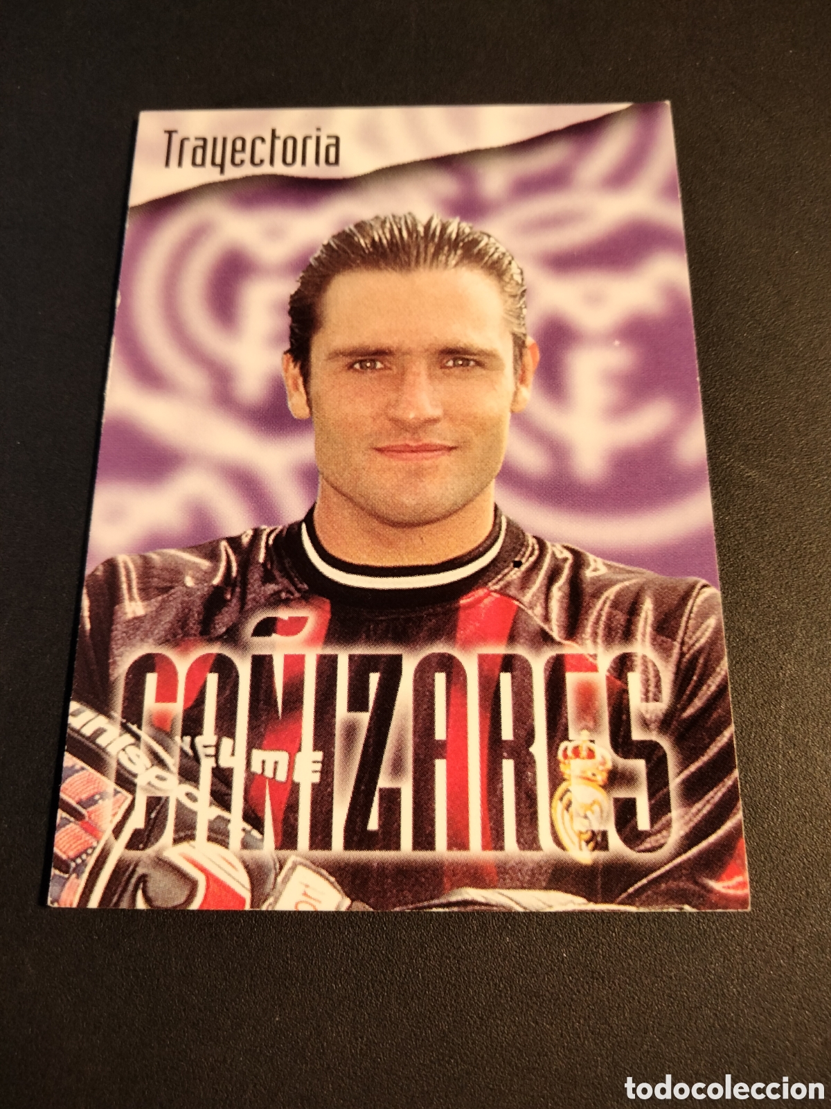 Coleccionismo Cromos antiguos: CA&Ntilde;IZARES # 72 TRAYECTORIA REAL MADRID COLECCI&Oacute;N 1996/97 PANINI