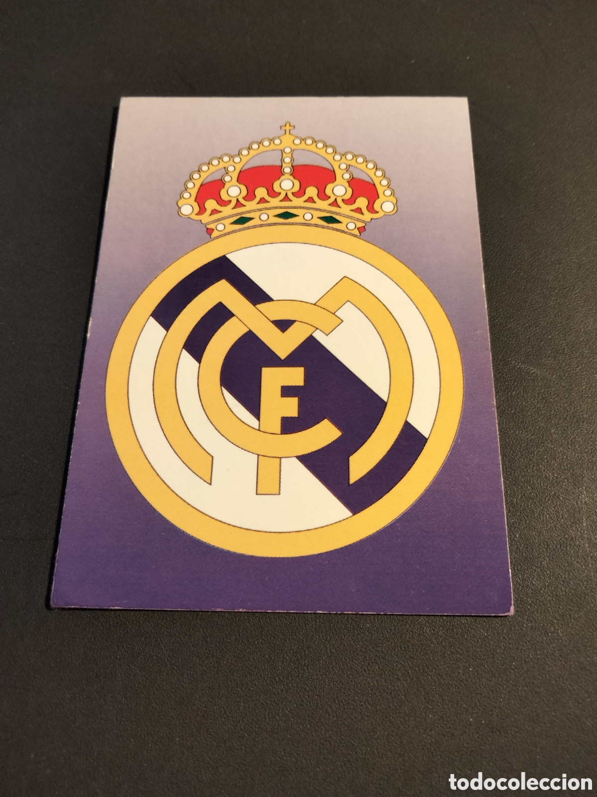 Coleccionismo Cromos antiguos: ESCUDO # 11 REAL MADRID COLECCI&Oacute;N 1996/97 PANINI