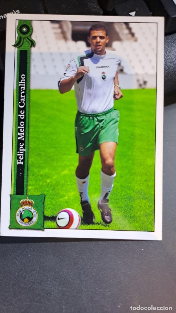 Coleccionismo Cromos antiguos: LAS FICHAS DE LA LIGA 2006 FELIPE MELO 429 RACING DE SANTANDER CROMO 2005 2006 05 06 MUNDICROMO
