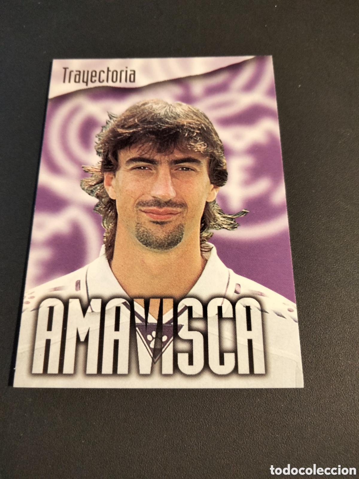 Coleccionismo Cromos antiguos: AMAVISCA # 70 TRAYECTORIA REAL MADRID COLECCI&Oacute;N 1996/97 PANINI