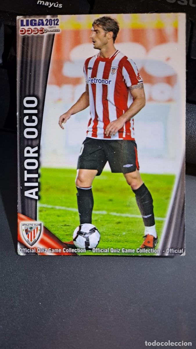 Coleccionismo Cromos antiguos: QUIZ GAME 2012 AITOR OCIO 145 ATHLETIC CLUB DE BILBAO CROMO LIGA 2011 2012 11 12 MUNDICROMO