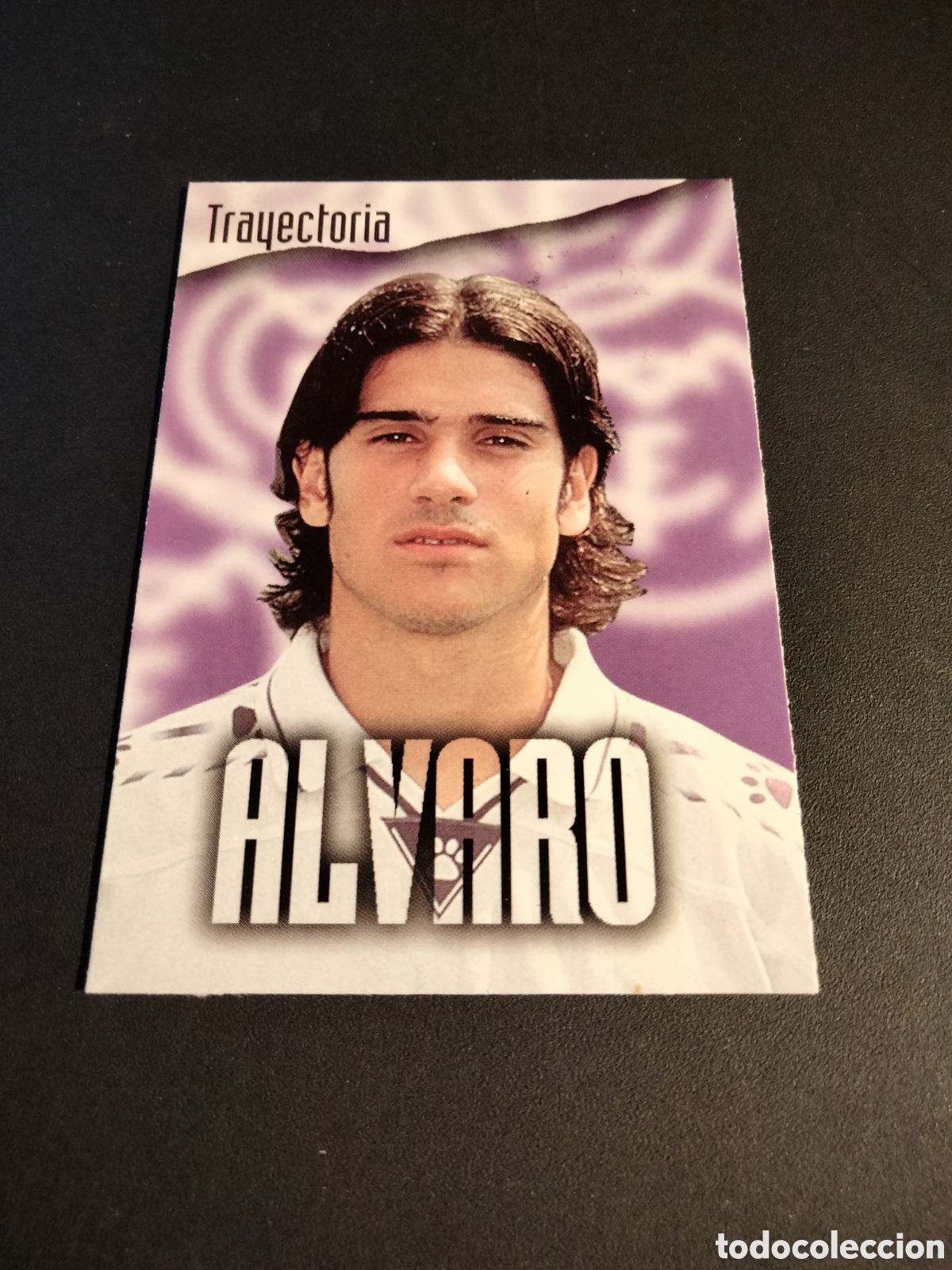 Coleccionismo Cromos antiguos: ALVARO # 80 TRAYECTORIA REAL MADRID COLECCI&Oacute;N 1996/97 PANINI