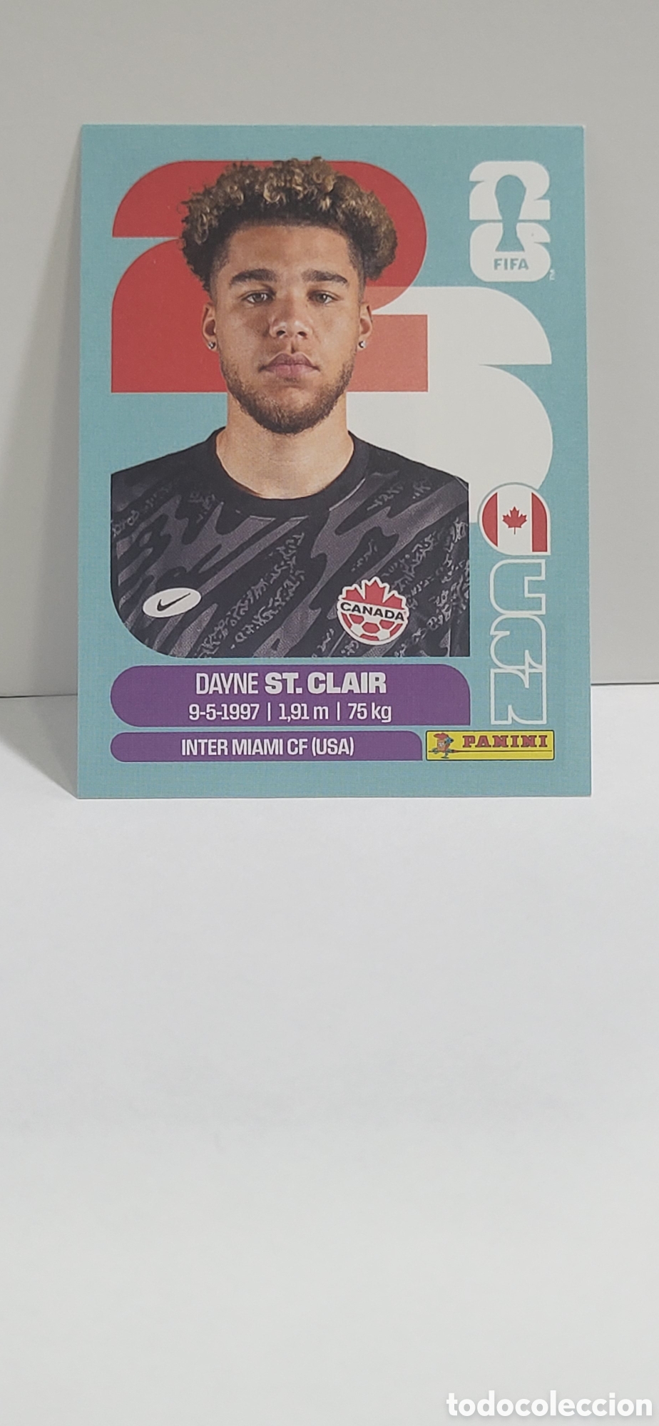 Collectable Antique Stickers: CLAIR CANADA N&ordm; 2 FIFA WORLD CUP 2026 PANINI MUNDIAL FIFA WORLD CUP