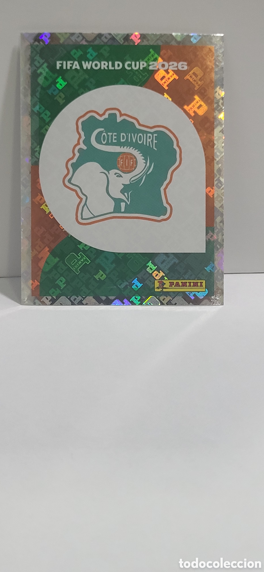 Sammeln alte Sammelbilder: ESCUDO COSTA DE MARFIL N&ordm; 1 FIFA WORLD CUP 2026 PANINI MUNDIAL FIFA WORLD CUP