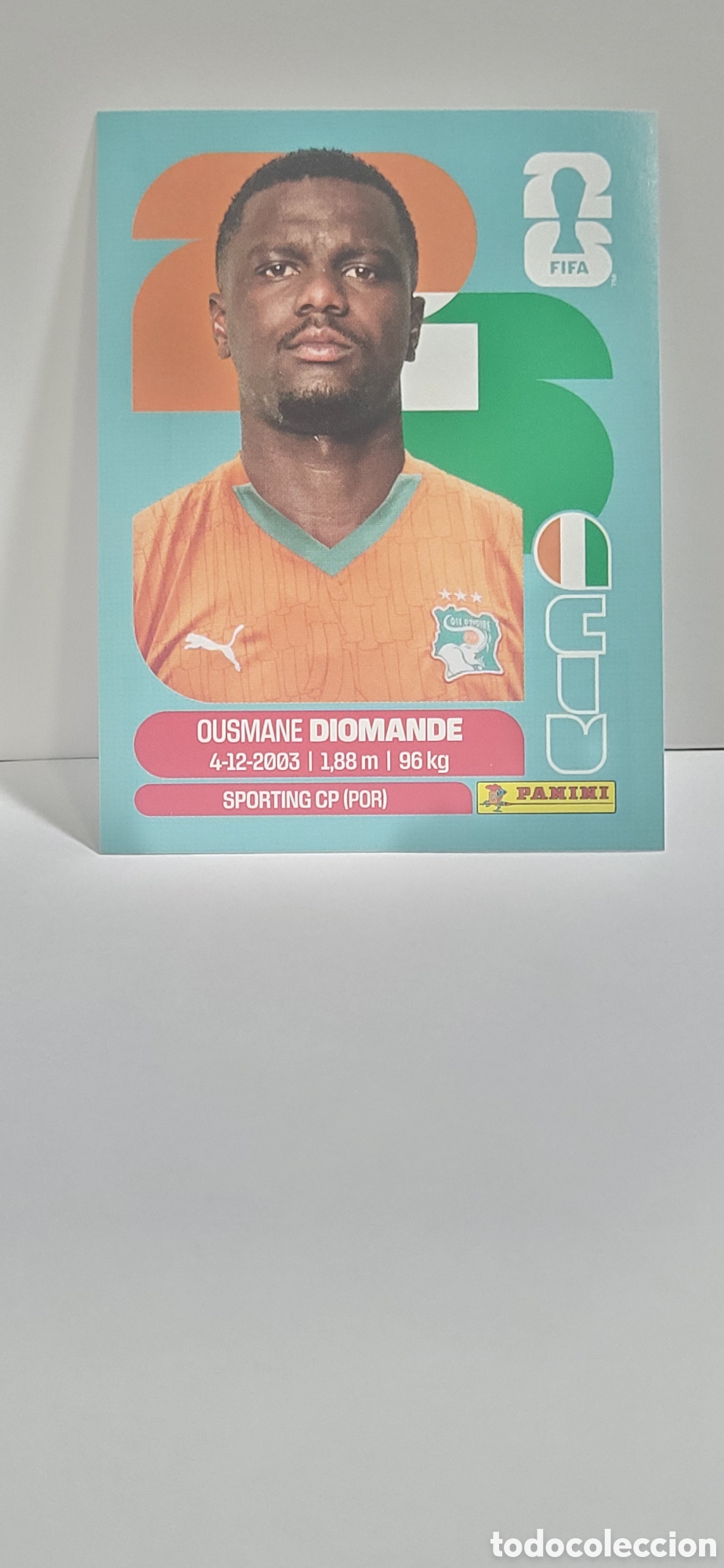 Sammeln alte Sammelbilder: DIOMANDE COSTA DE MARFIL N&ordm; 9 FIFA WORLD CUP 2026 PANINI MUNDIAL FIFA WORLD CUP