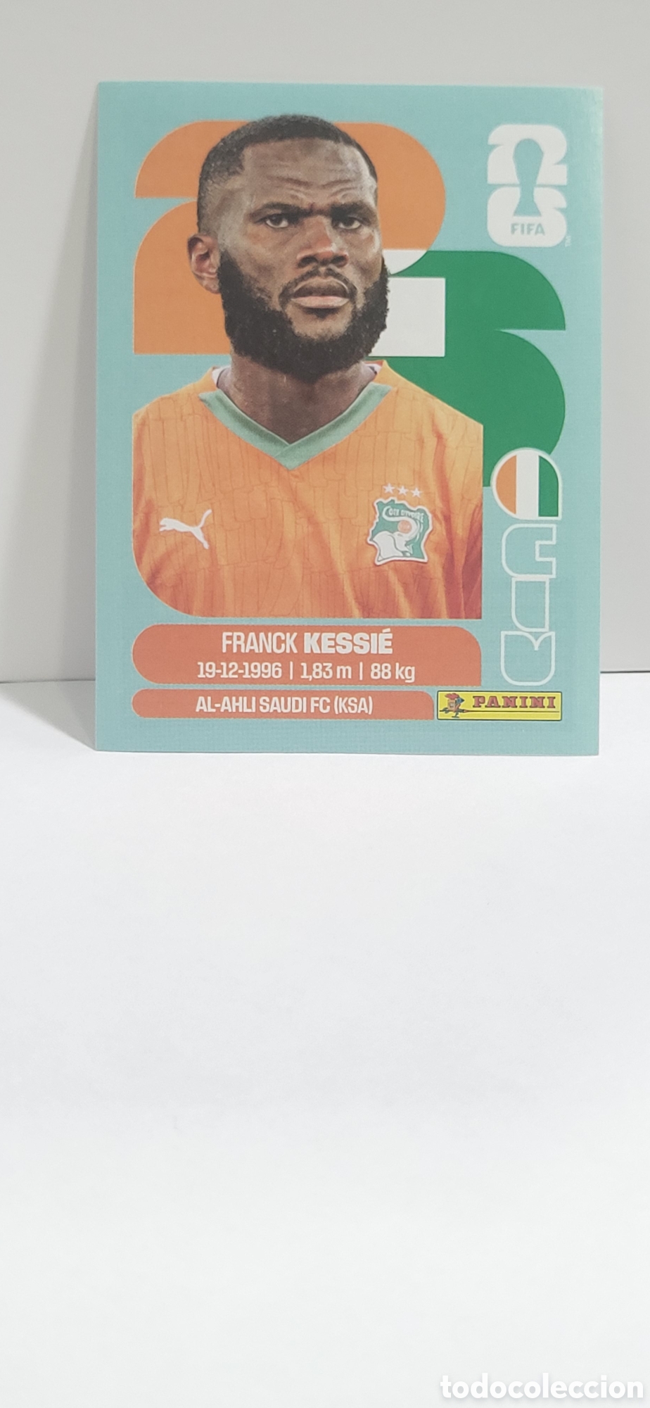 Sammeln alte Sammelbilder: KESSIE COSTA DE MARFIL N&ordm; 10 FIFA WORLD CUP 2026 PANINI MUNDIAL FIFA WORLD CUP