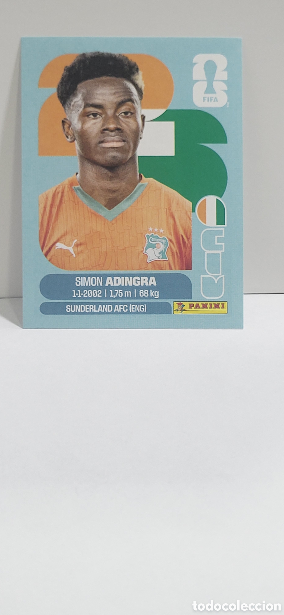 Collectable Antique Stickers: ADINGRA COSTA DE MARFIL N&ordm; 17 FIFA WORLD CUP 2026 PANINI MUNDIAL FIFA WORLD CUP