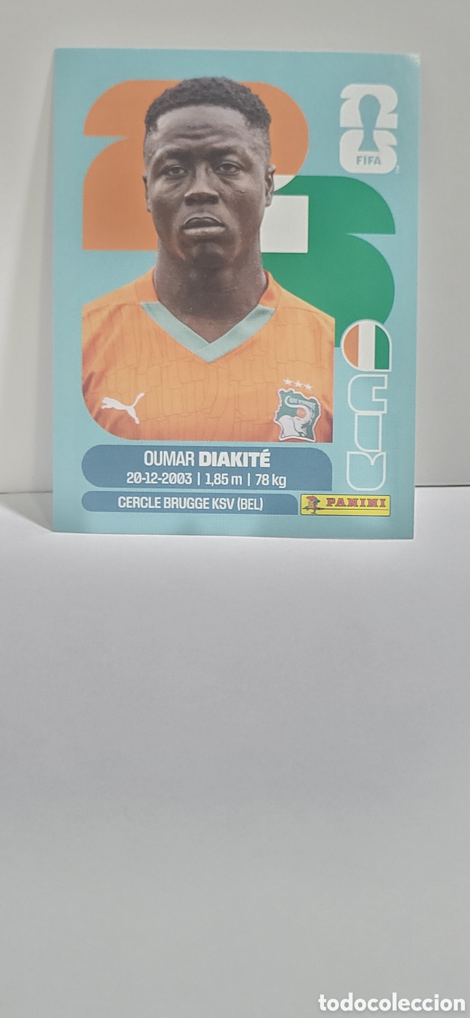 Collectable Antique Stickers: DIAKITE COSTA DE MARFIL N&ordm; 20 FIFA WORLD CUP 2026 PANINI MUNDIAL FIFA WORLD CUP