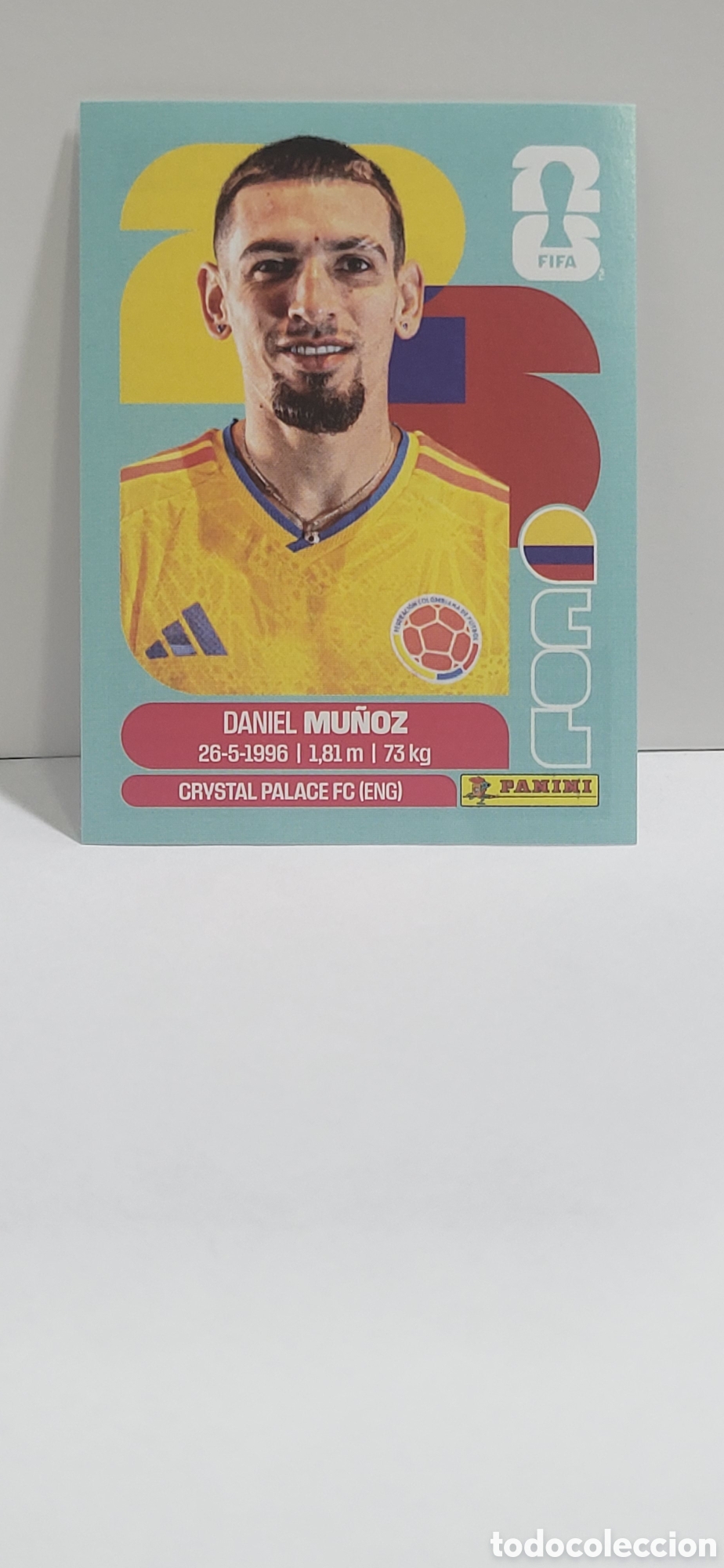 Collezionismo Figurine antiche: MU&Ntilde;OZ COLOMBIA N&ordm; 6 FIFA WORLD CUP 2026 PANINI MUNDIAL FIFA WORLD CUP