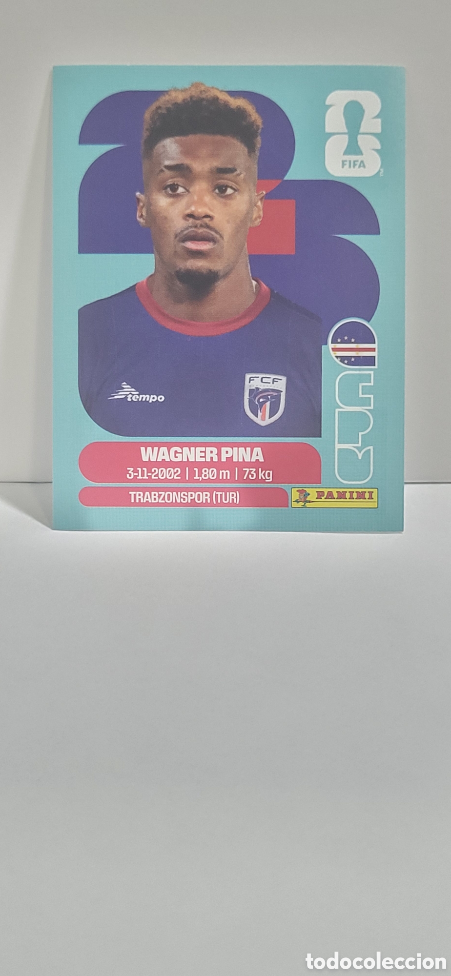 Sammeln alte Sammelbilder: WAGNER PINA CABO VERDE N&ordm; 7 FIFA WORLD CUP 2026 PANINI MUNDIAL FIFA WORLD CUP
