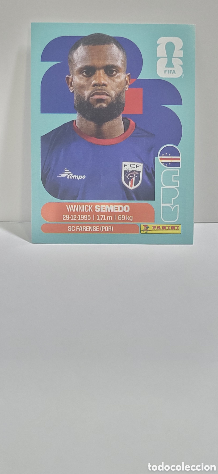 Sammeln alte Sammelbilder: SEMEDO CABO VERDE N&ordm; 9 FIFA WORLD CUP 2026 PANINI MUNDIAL FIFA WORLD CUP