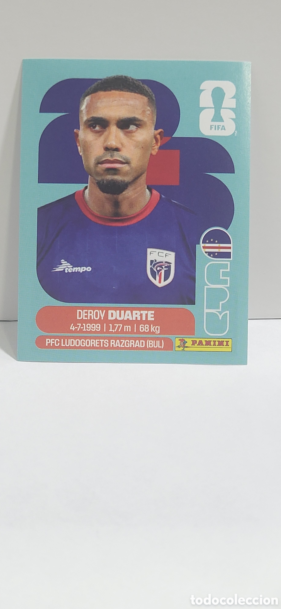Collectable Antique Stickers: DUARTE CABO VERDE N&ordm; 14 FIFA WORLD CUP 2026 PANINI MUNDIAL FIFA WORLD CUP