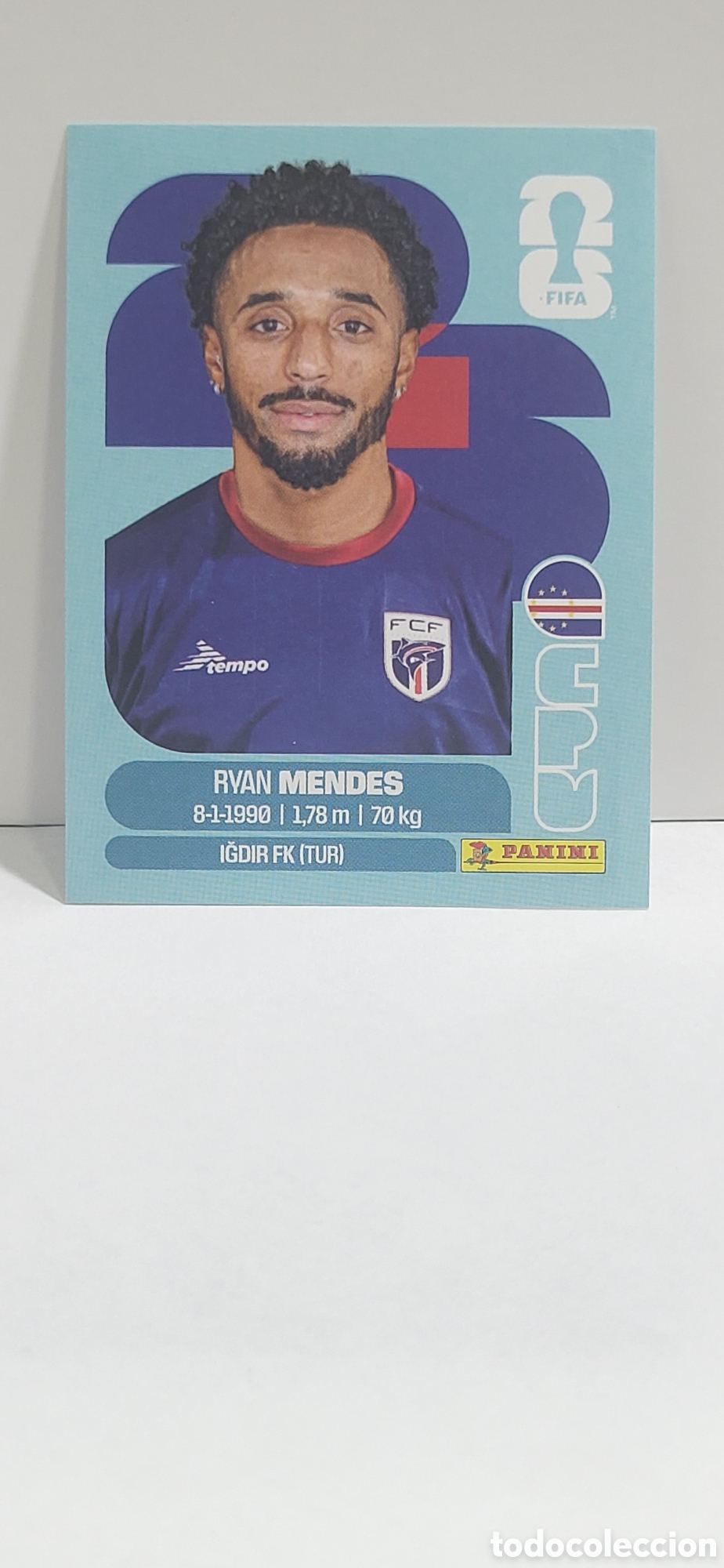 Collezionismo Figurine antiche: MENDES CABO VERDE N&ordm; 17 FIFA WORLD CUP 2026 PANINI MUNDIAL FIFA WORLD CUP
