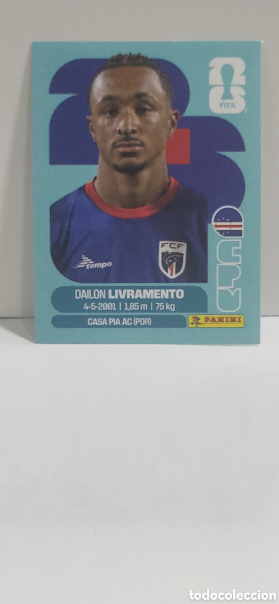 Collezionismo Figurine antiche: LIVRAMENTO CABO VERDE N&ordm; 18 FIFA WORLD CUP 2026 PANINI MUNDIAL FIFA WORLD CUP