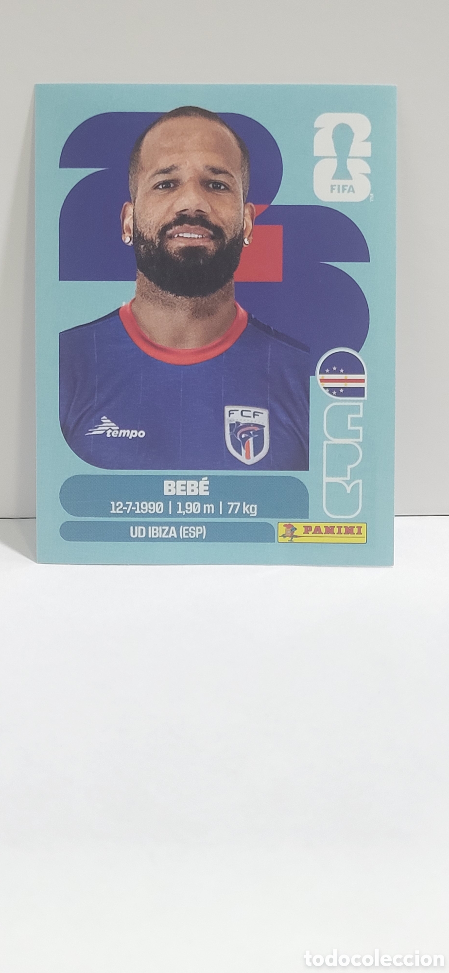 Sammeln alte Sammelbilder: BEBE CABO VERDE N&ordm; 20 FIFA WORLD CUP 2026 PANINI MUNDIAL FIFA WORLD CUP