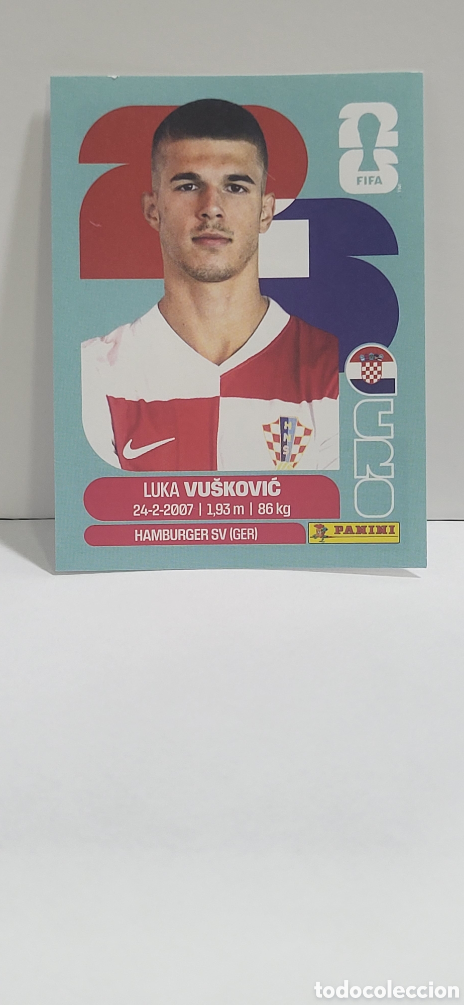 Sammeln alte Sammelbilder: VUSKOVIC CROACIA N&ordm; 6 FIFA WORLD CUP 2026 PANINI MUNDIAL FIFA WORLD CUP