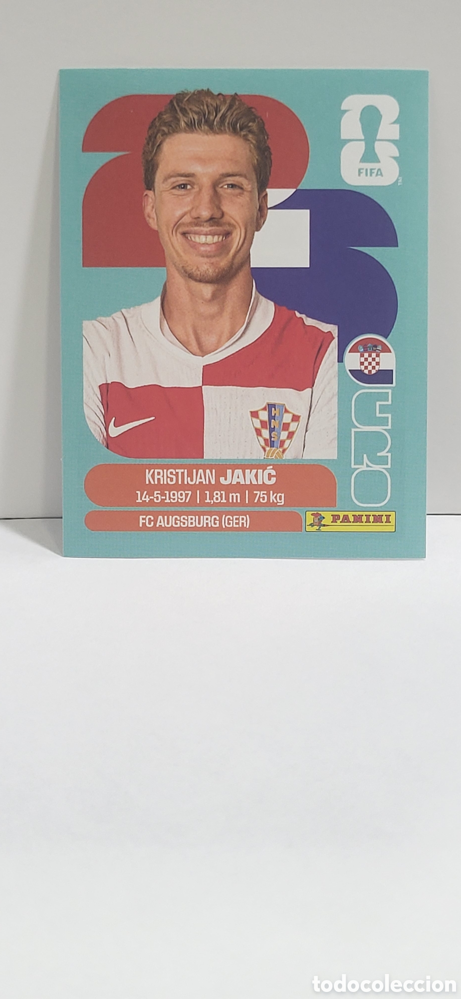 Sammeln alte Sammelbilder: JAKIC CROACIA N&ordm; 8 FIFA WORLD CUP 2026 PANINI MUNDIAL FIFA WORLD CUP