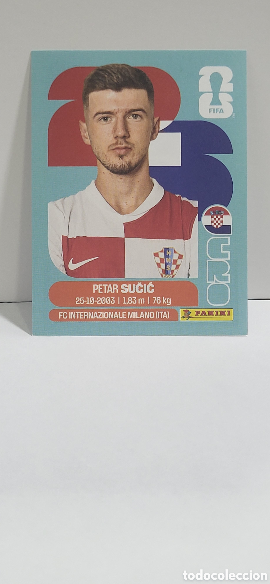 Sammeln alte Sammelbilder: SUCIC CROACIA N&ordm; 15 FIFA WORLD CUP 2026 PANINI MUNDIAL FIFA WORLD CUP