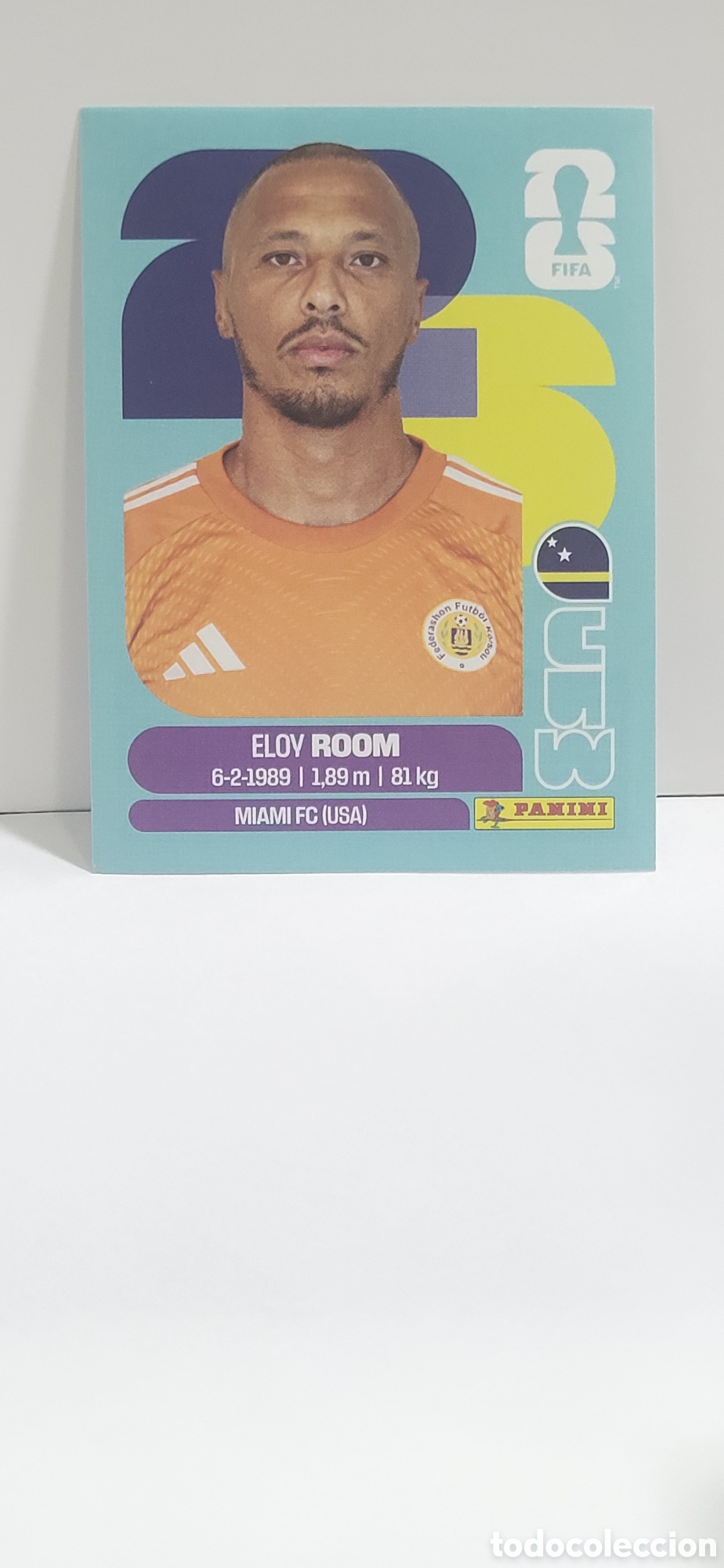 Collectionnisme Cartes &agrave; collectionner anciennes: ROOM CURA&Ccedil;AO CURASAO CURAZAO N&ordm; 2 FIFA WORLD CUP 2026 PANINI MUNDIAL FIFA WORLD CUP
