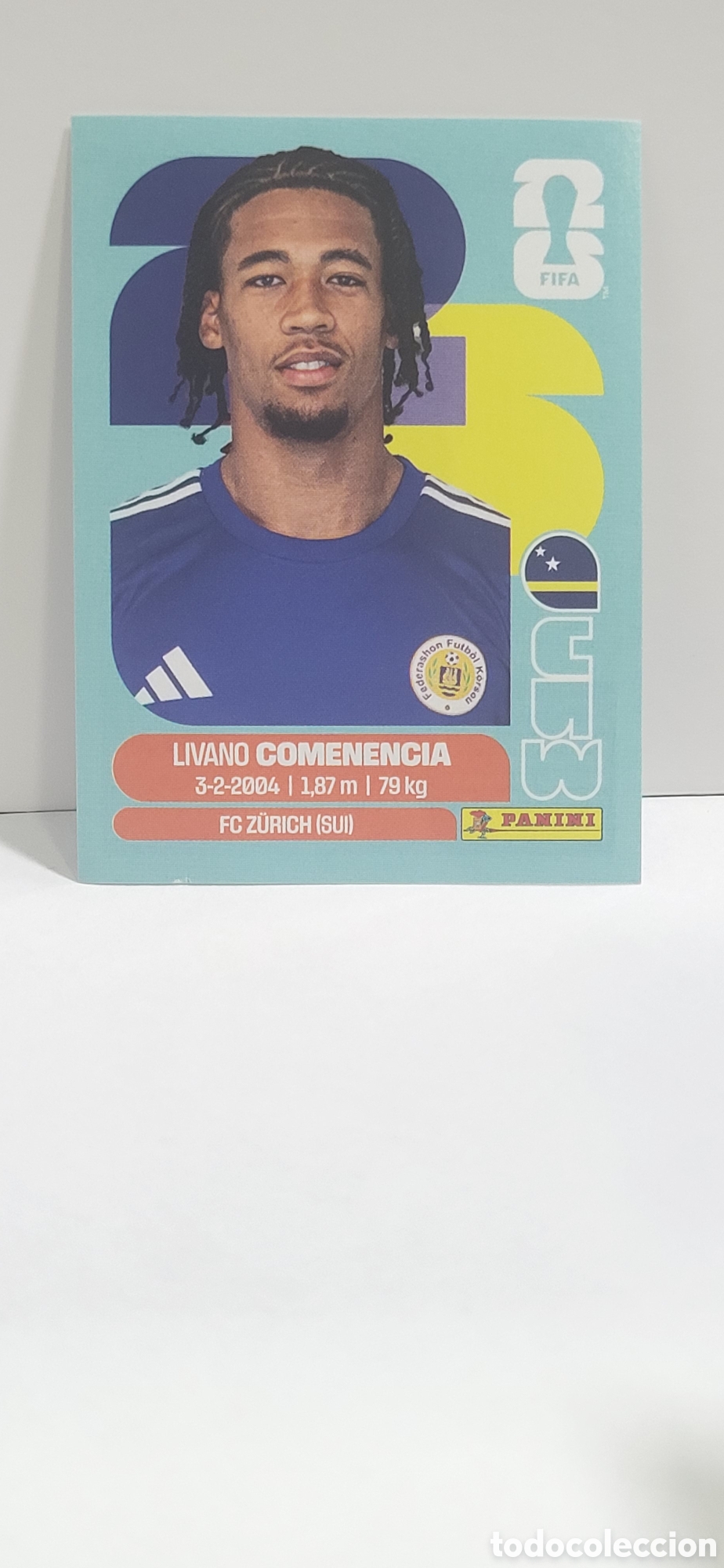 Collectionnisme Cartes &agrave; collectionner anciennes: COMENENCIA CURA&Ccedil;AO CURASAO CURAZAO N&ordm; 9 FIFA WORLD CUP 2026 PANINI MUNDIAL FIFA WORLD CUP