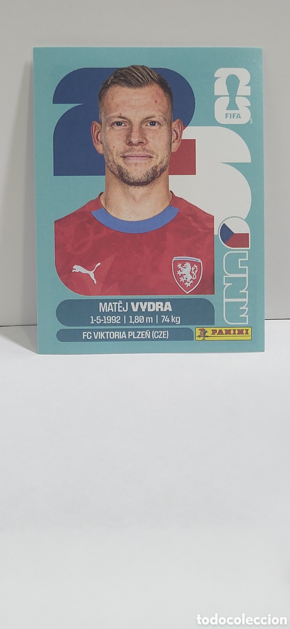 Collectable Antique Stickers: VYDRA REPUBLICA CHECA CHEQUIA N&ordm; 15 FIFA WORLD CUP 2026 PANINI MUNDIAL FIFA WORLD CUP
