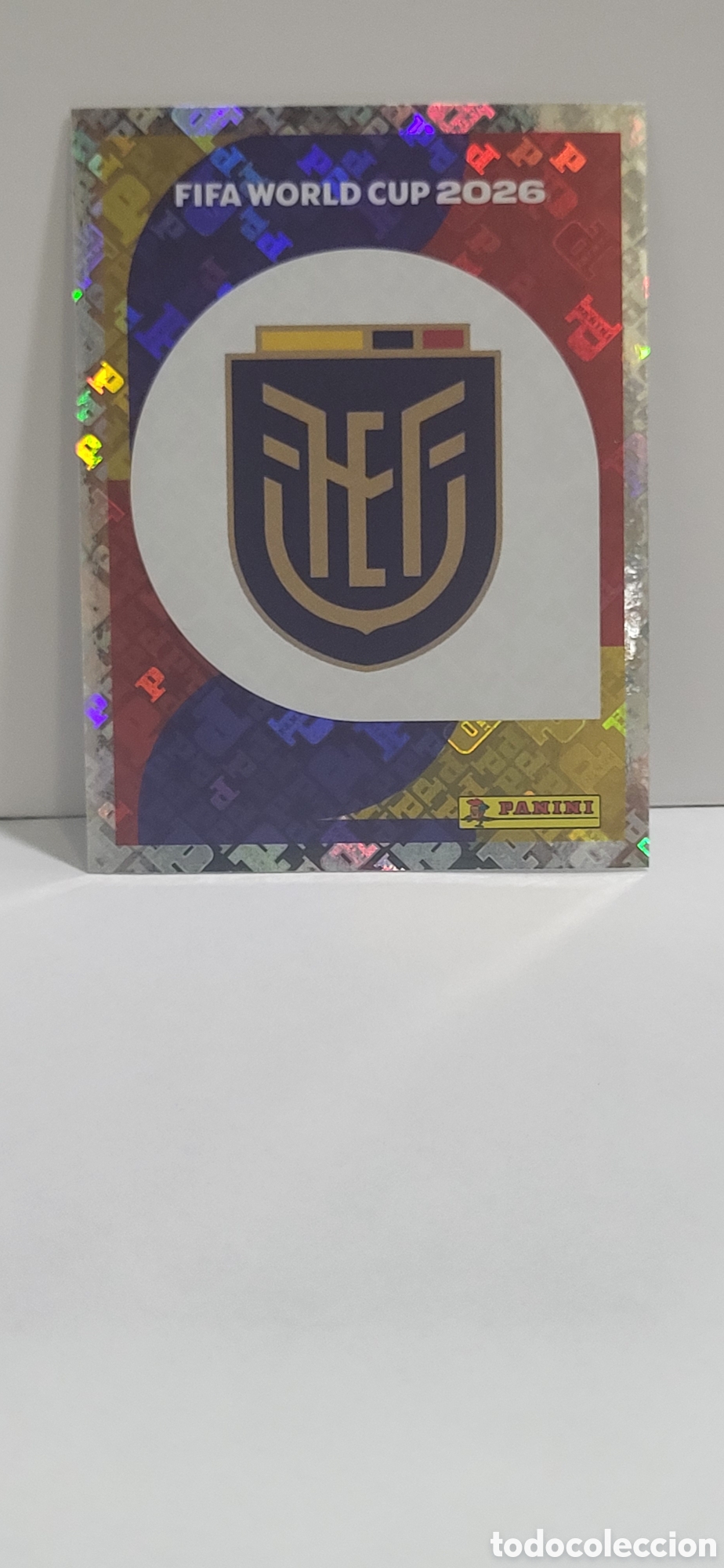 Collectable Antique Stickers: ESCUDO ECUADOR N&ordm; 1 FIFA WORLD CUP 2026 PANINI MUNDIAL FIFA WORLD CUP