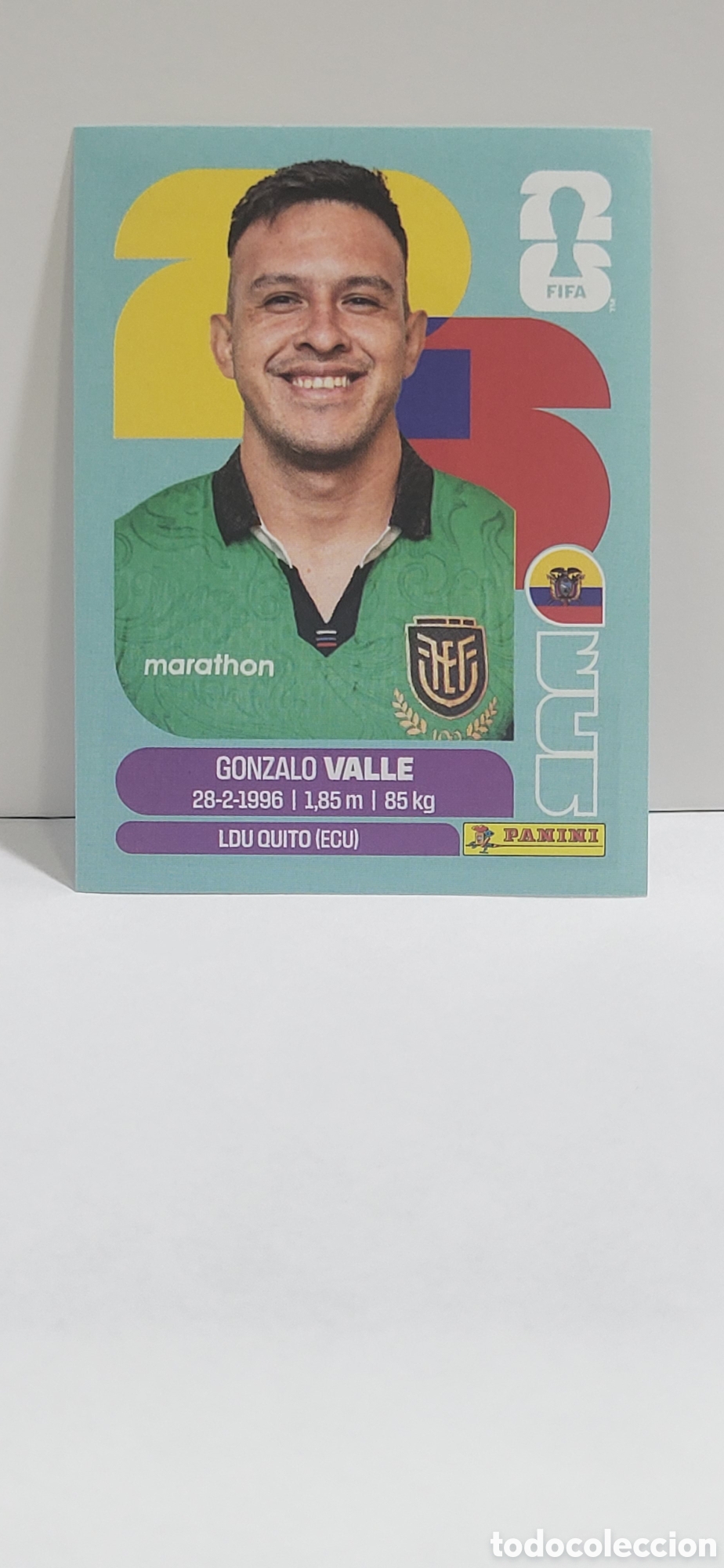 Collectable Antique Stickers: VALLE ECUADOR N&ordm; 3 FIFA WORLD CUP 2026 PANINI MUNDIAL FIFA WORLD CUP