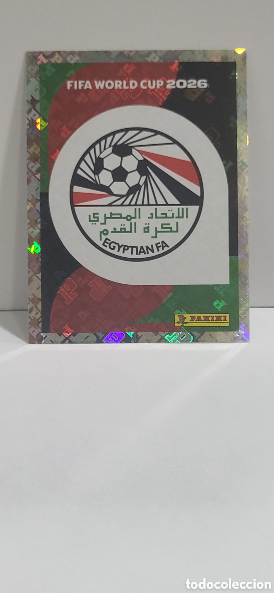 Collectable Antique Stickers: ESCUDO EGIPTO N&ordm; 1 FIFA WORLD CUP 2026 PANINI MUNDIAL FIFA WORLD CUP