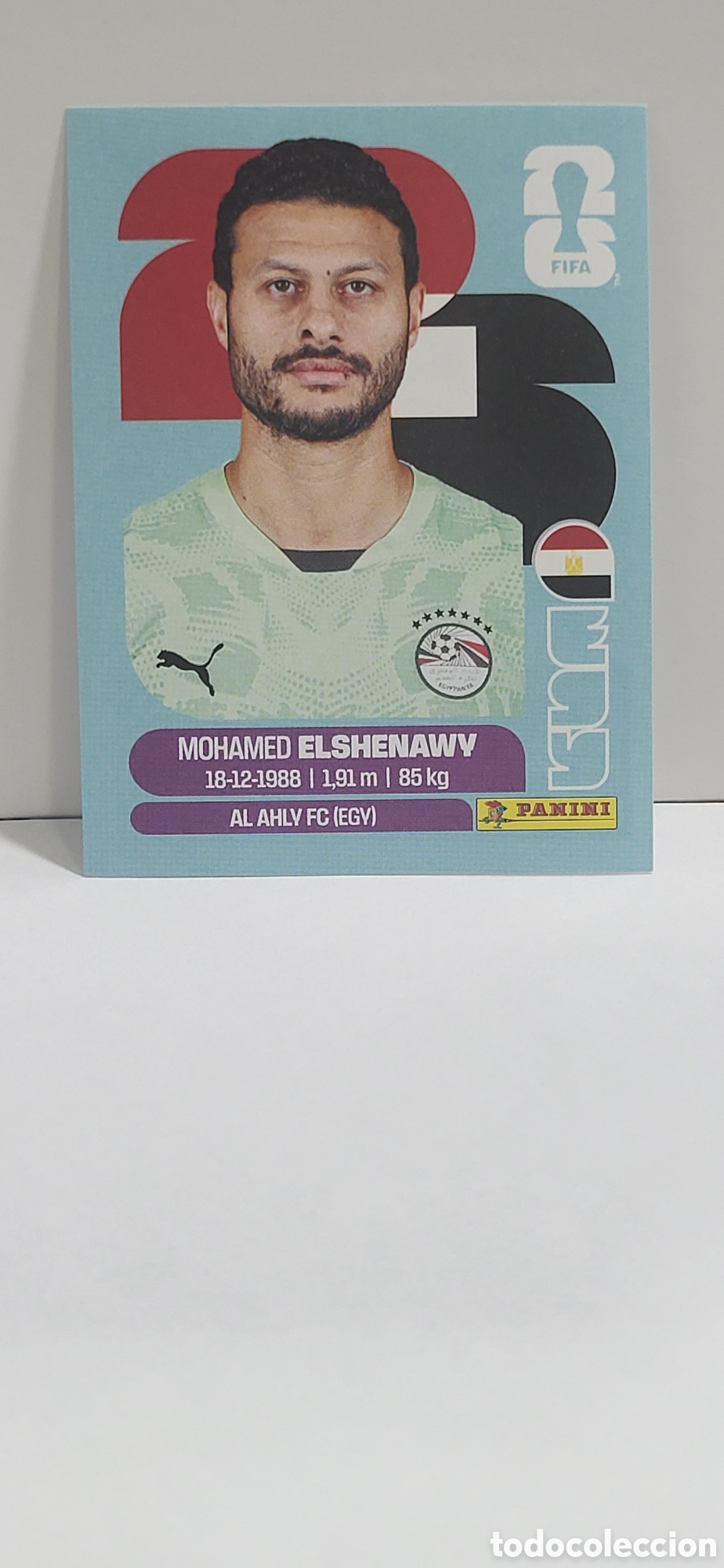 Collectable Antique Stickers: ELSHENAWY EGIPTO N&ordm; 2 FIFA WORLD CUP 2026 PANINI MUNDIAL FIFA WORLD CUP