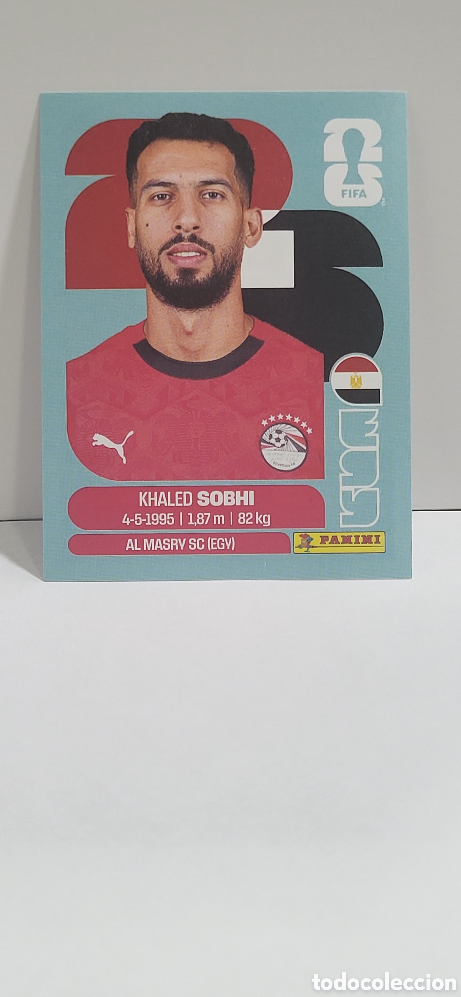 Collectable Antique Stickers: SOBHI EGIPTO N&ordm; 6 FIFA WORLD CUP 2026 PANINI MUNDIAL FIFA WORLD CUP