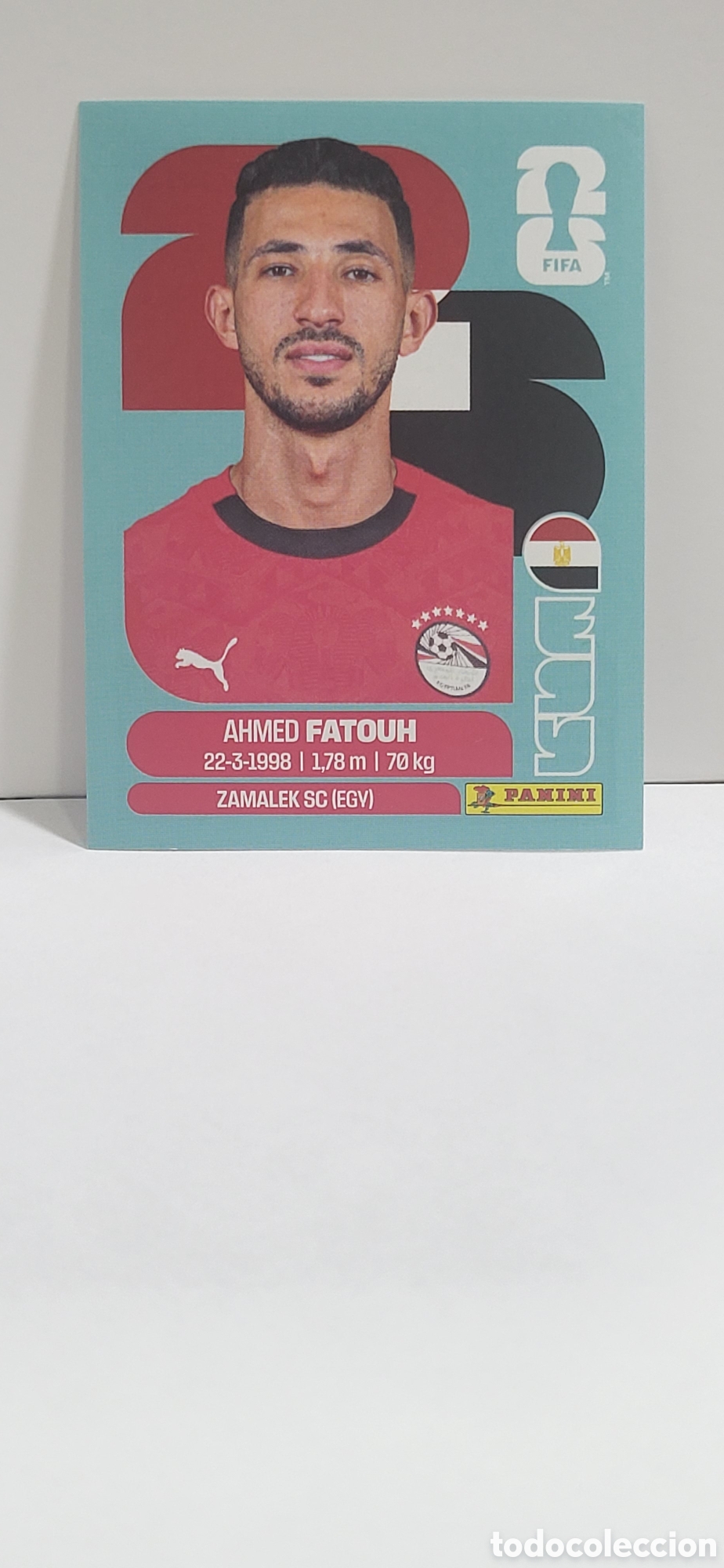 Collectable Antique Stickers: FATOUH EGIPTO N&ordm; 9 FIFA WORLD CUP 2026 PANINI MUNDIAL FIFA WORLD CUP