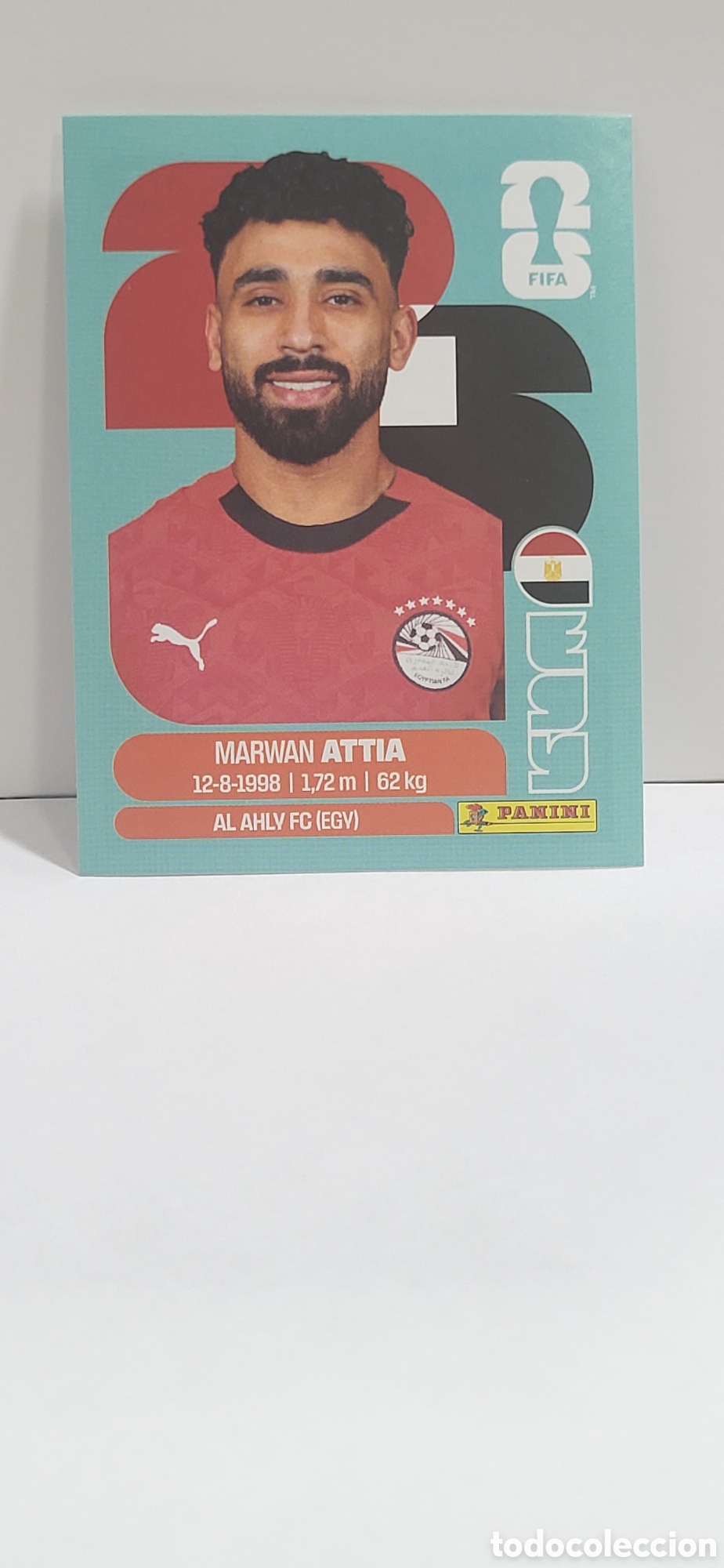Sammeln alte Sammelbilder: ATTIA EGIPTO N&ordm; 10 FIFA WORLD CUP 2026 PANINI MUNDIAL FIFA WORLD CUP