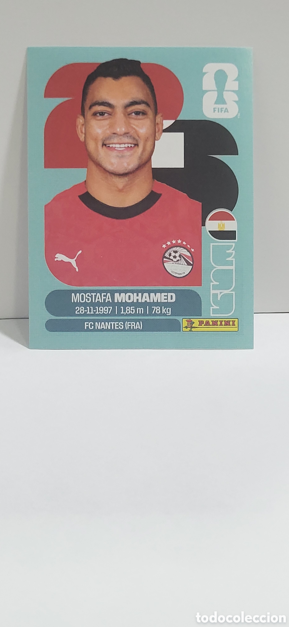Sammeln alte Sammelbilder: MOHAMED EGIPTO N&ordm; 18 FIFA WORLD CUP 2026 PANINI MUNDIAL FIFA WORLD CUP