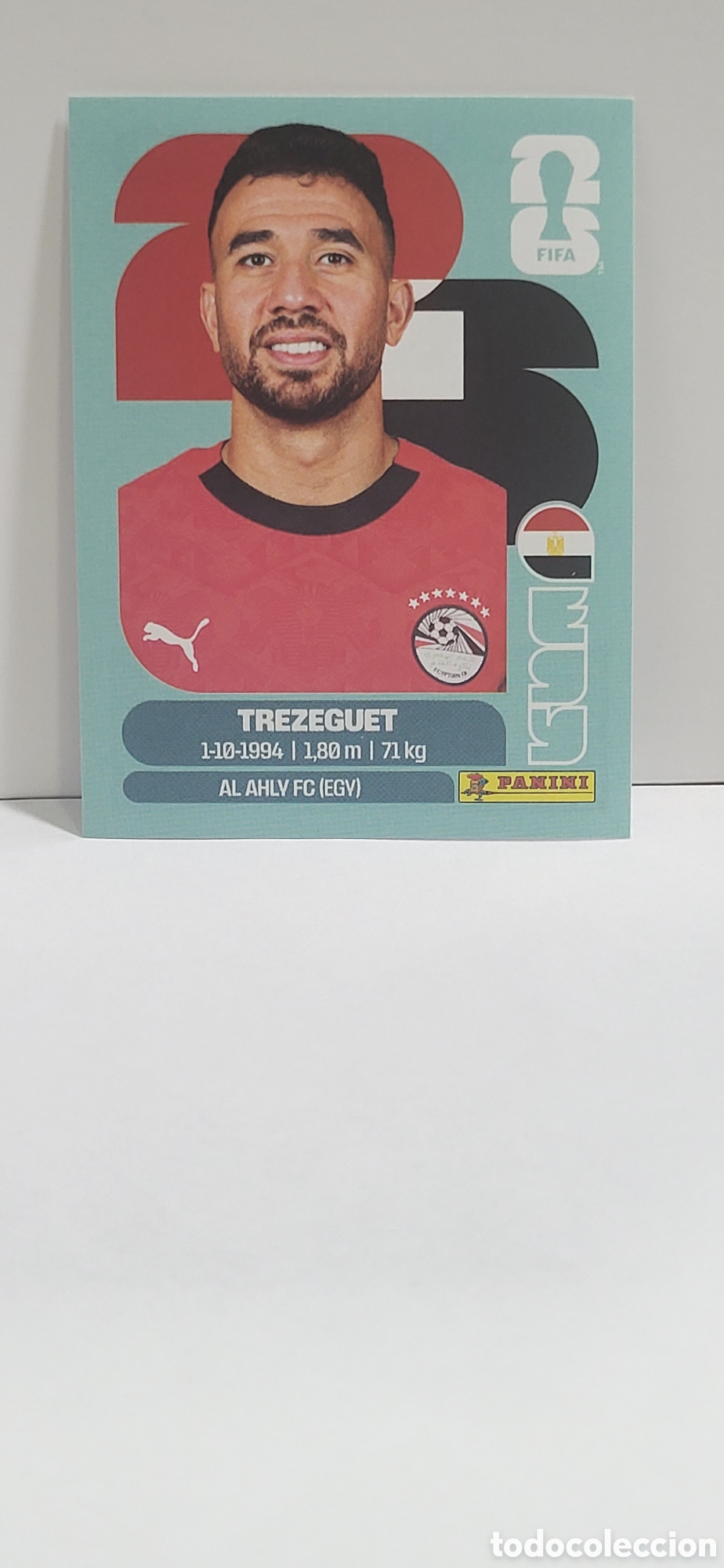 Sammeln alte Sammelbilder: TREZEGUET EGIPTO N&ordm; 19 FIFA WORLD CUP 2026 PANINI MUNDIAL FIFA WORLD CUP
