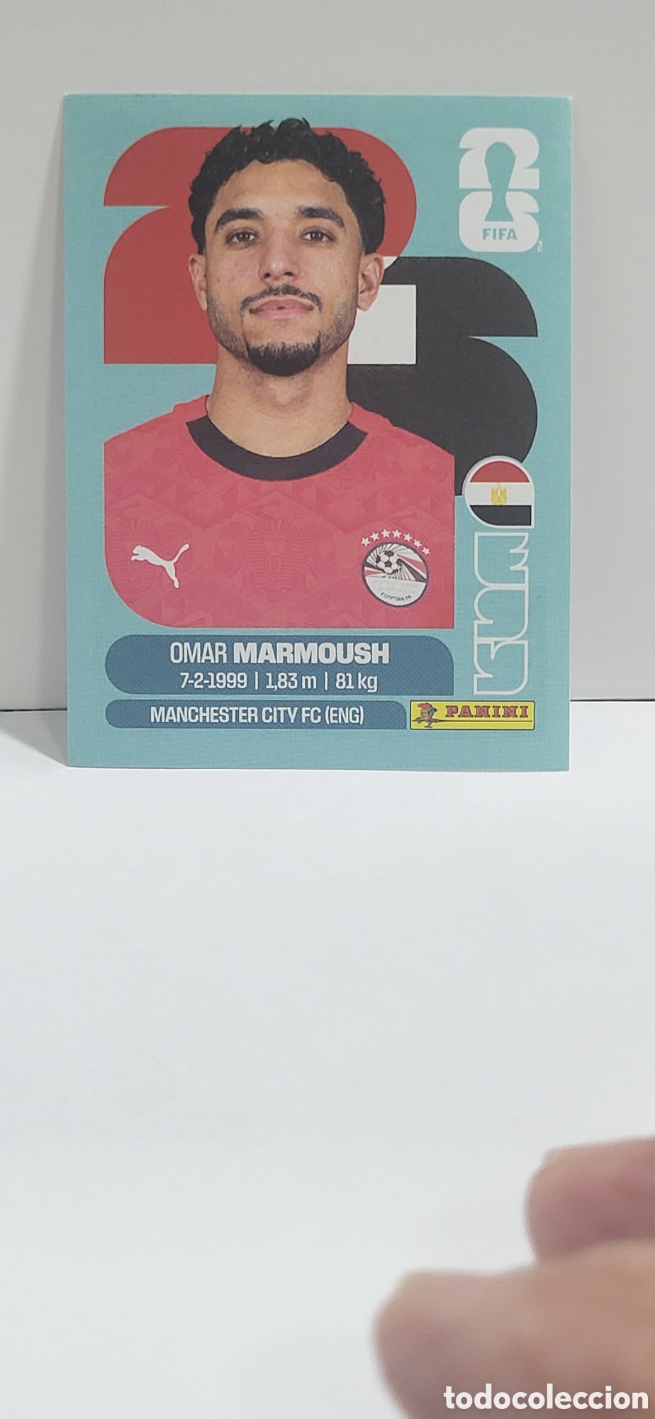 Sammeln alte Sammelbilder: MARMOUSH EGIPTO N&ordm; 20 FIFA WORLD CUP 2026 PANINI MUNDIAL FIFA WORLD CUP