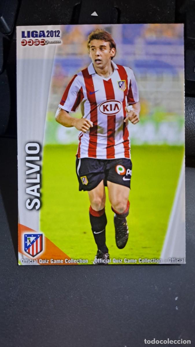 Coleccionismo Cromos antiguos: QUIZ GAME 2012 SALVIO 182 ATLETICO DE MADRID CROMO LIGA 2011 2012 11 12 MUNDICROMO