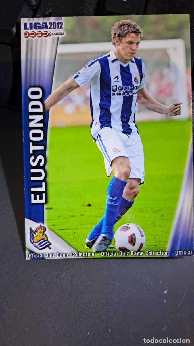 Coleccionismo Cromos antiguos: QUIZ GAME 2012 ELUSTONDO 389 REAL SOCIEDAD CROMO LIGA 2011 2012 11 12 MUNDICROMO