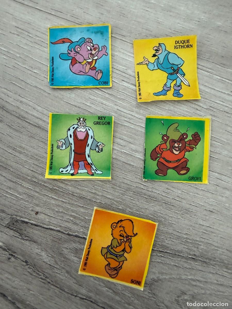 Coleccionismo Cromos antiguos: 5 cromos Los Osos Gomi de Phoskitos - distintos