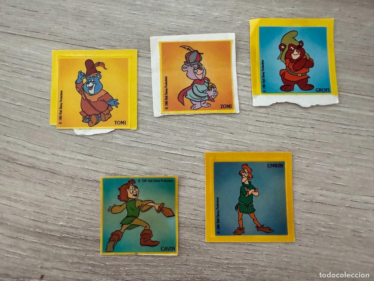 Coleccionismo Cromos antiguos: Los Osos Gomi - 5 cromos diferentes con trasera - 5, 10, 11, 13 y 15