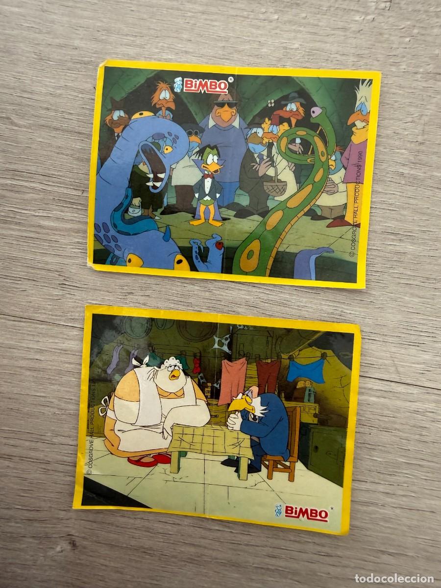 Coleccionismo Cromos antiguos: Conde Duckula Bimbo - Cromos 1 y 12