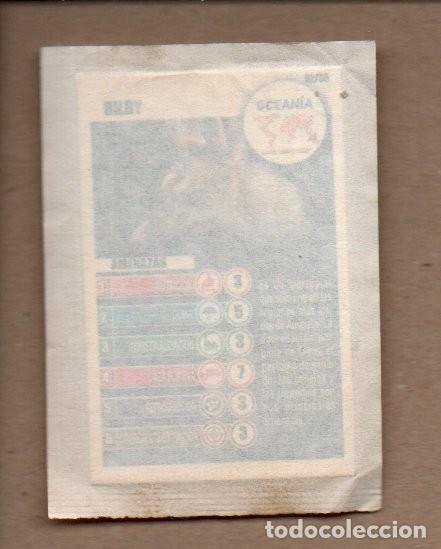 Coleccionismo Cromos antiguos: CROMO BOLLYCAO - ACCION RESCATE N&ordm; 52/55 BILBY - OCEANIA. SIN ABRIR.