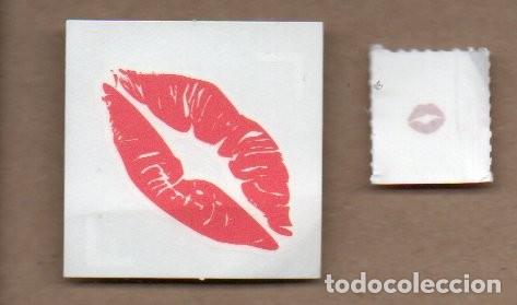 Coleccionismo Cromos antiguos: 2 CROMOS, TATTOOS LABIOS.